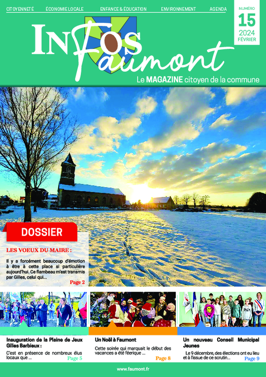 Bulletin Municipal - Infos Faumont n° 15